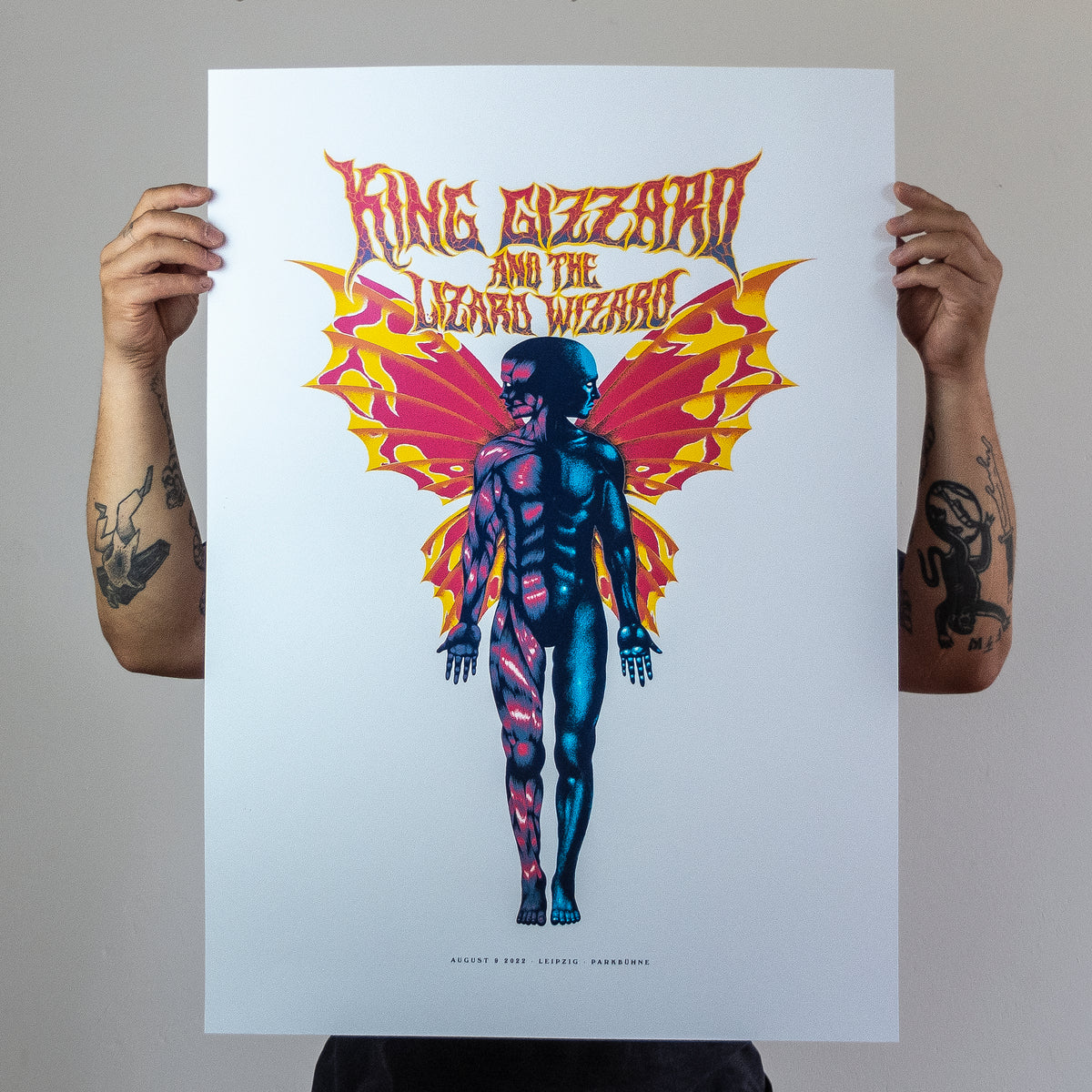 King Gizzard And The Lizard Wizard / Gig Poster 2022 II – Carlo Vivary